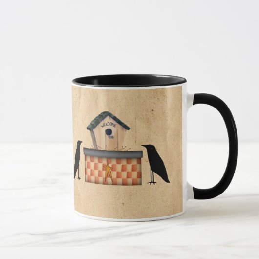 Land-Crows-Tasse Tasse (Rechts)