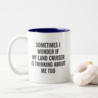 Land Cruiser Funny Zweifarbige Tasse