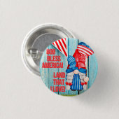 Land, das ich Liebe habe Button (Vorne & Hinten)
