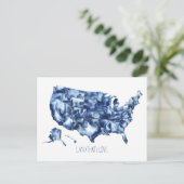 Land, das ich Liebe habe - Karte der Staaten (Stehend Vorderseite)