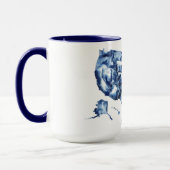 Land, das ich Liebe habe - Karte der Staaten Tasse (Links)