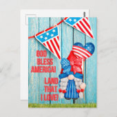 Land, das ich Liebe habe Postkarte (Vorne/Hinten)