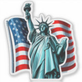 Land, das ich Liebe - Patriotisch Aufkleber (Vorderseite)