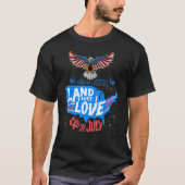 Land, das ich Liebe T-Shirt (Vorderseite)