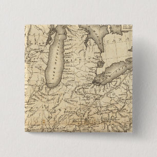 Land, das von der Abteilung Mississippi Ost entwäs Button
