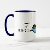 Land der 11.842 Seen Minnesota Tasse (Links)