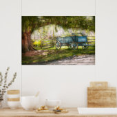 Land - Der alte Wagen zurück Poster (Küche)