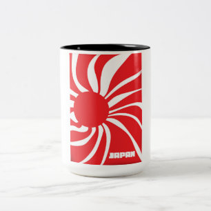 Land der aufsteigenden Sonne - Japan Zweifarbige Tasse
