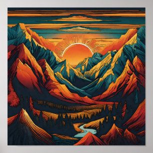 Land der aufsteigenden Sonne Poster