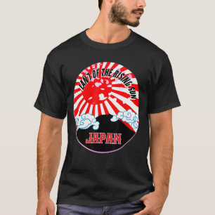 Land der aufstrebenden Sun Japan Tuch T-Shirt