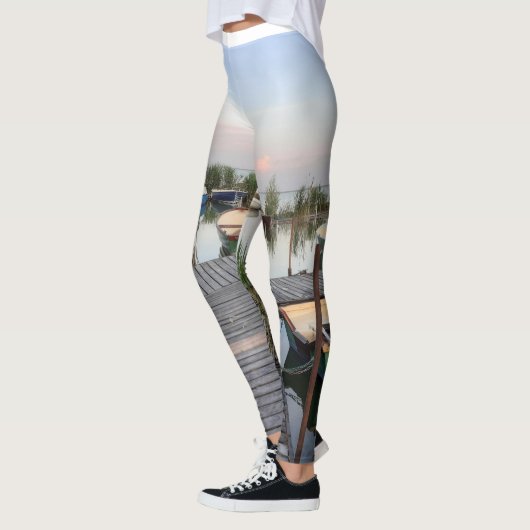 Land der Boote Leggings für Frauen (Links)