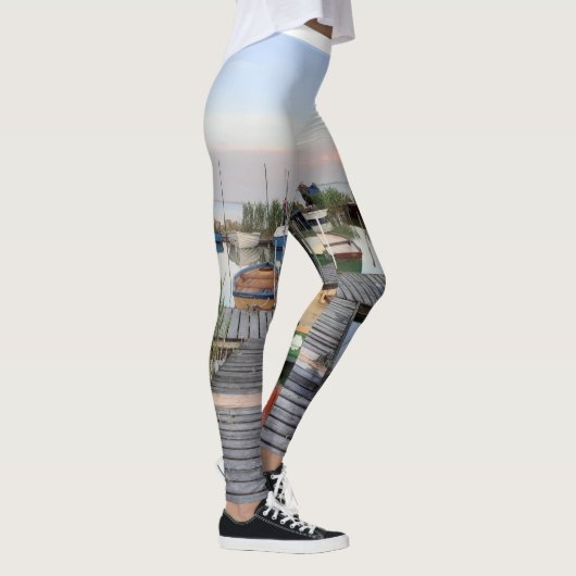 Land der Boote Leggings für Frauen (Rechts)