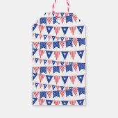 Land der Drei! 4. Juli 3. Geburtstag Party Geschenkanhänger (Rückseite)