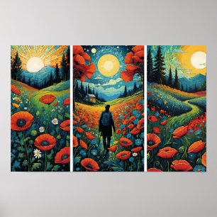 Land der drei Sonnen Poster