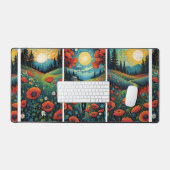 Land der drei Sonnen Schreibtischunterlage (Tastatur & Maus)