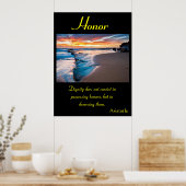 Land der Ehrenzeichen 7 Poster (Küche)