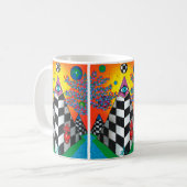 LAND DER ERLEUCHTUNG-TASSE KAFFEETASSE (Vorderseite Links)