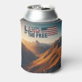 Land der Freie Cooler Dosenkühler (Kanne Rückseite)