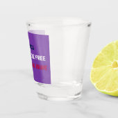 Land der Freie ... Schnapsglas (Rechts)