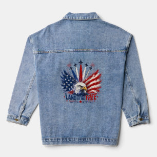 Land der Freien, 250 Jahre Freiheit Jeansjacke