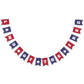 Land der Freien - 4. Juli Nationalhymne Wimpelkette (Alle)