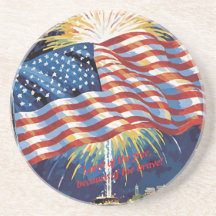 Land der FREIEN ... Amerikanische Flagge