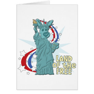 Land der freien Corgi-Karte