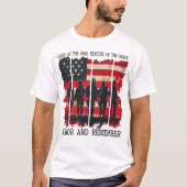 Land der freien Ehre Erinnern T-Shirt (Vorderseite)