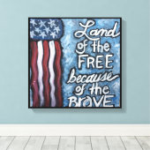 Land der freien Leinwand (Insitu (Holzboden))