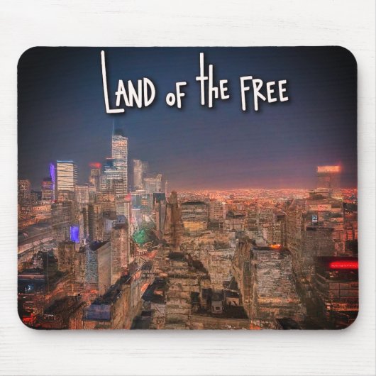 Land der Freien Mousepad (Vorne)