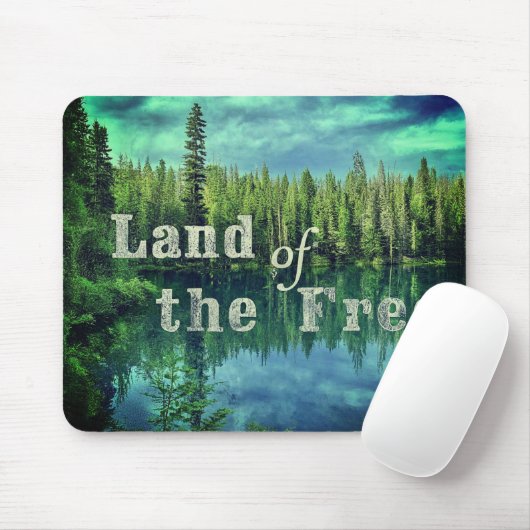 Land der Freien Mousepad (Mit Mouse)