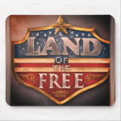 Land der Freien Mousepad (Vorne)