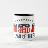 Land der Freien Patriotischen Tasse (Mittel)