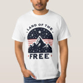 Land der Freien T-Shirt (Vorderseite)