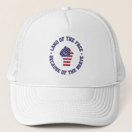 Land der freien USA Flag Patriotic Truckerkappe