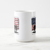 "Land der Freien wegen der tapferen Tasse (Mittel)