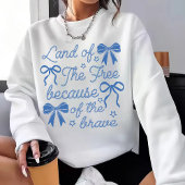 Land der Freiheit für das tapfere Shirt, 4. Juli T-Shirt