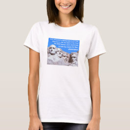 Land der Freiheit (Licht) T-Shirt