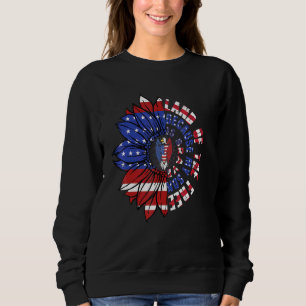 Land der Freiheit, weil mein Sohn mutig Retro uns Sweatshirt