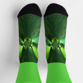 Land der grünen Leaf-Füchse Socken (Oben)