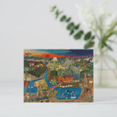 Land der Hoffnung, bestickt von Horacio Postkarte (Stehend Vorderseite)