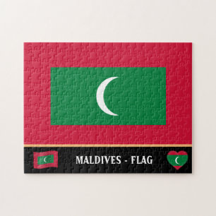 Land der Malediven/Malediven Puzzle