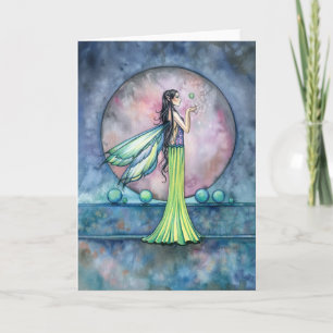 Land der Orbs Fairy Card Notecard Karte