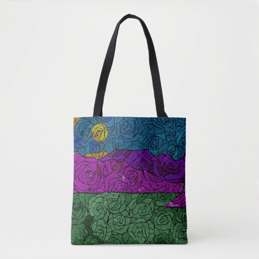 Land der Rosen Tasche (Vorderseite)