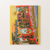 Land der Sonnenschein-Begrüßung Puzzle (Vertikal)