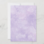 Land der Süßigkeiten Zucker-Pflaumenfrucht Einladung (Rückseite)