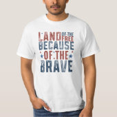 Land der Tapferen T-Shirt (Vorderseite)