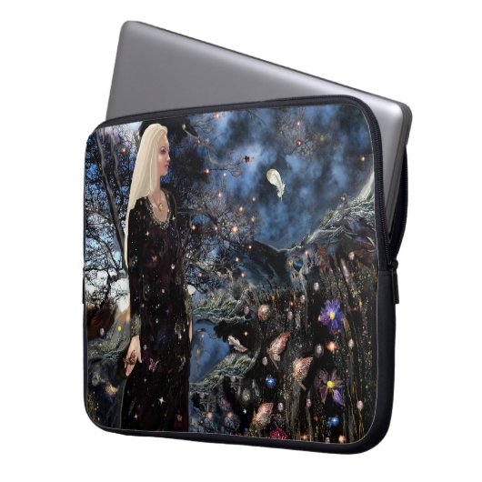 Land der Träume Laptopschutzhülle (Vorderseite Links)