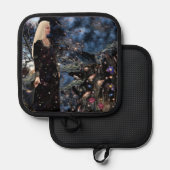 Land der Träume Topflappen (Vorderseite/Rückseite)