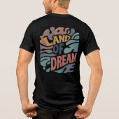 Land der Träume Tri-Blend Shirt (Rückseite)